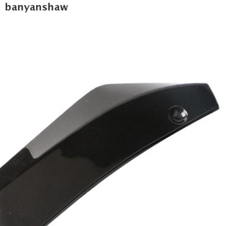 banyanshaw 2x universal parachoques trasero del coche divisor de labios difusor de barbilla alerón canard deflector co