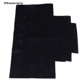 *tttwesnery* 11 quilates aida tela bordado tela de algodón punto de cruz tela negro rejilla tela venta caliente