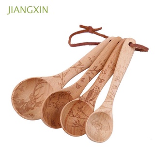 Jiangxin cucharada de té sal especias azúcar utensilios de cocina cuchara medidora cuchara de madera