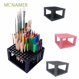 mcnamer - soporte para lápices (96 agujeros, suministros escolares, soporte de escritorio, organizador de bolígrafos, pinceles de pintura, arrancador, dibujo, suministros de pintura, soporte para pinceles, soporte para lápices, multicolor)