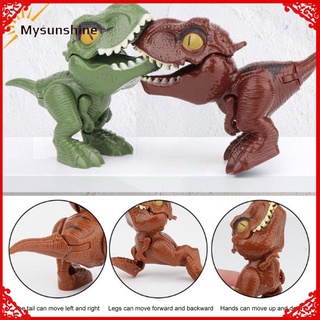 Dedo dinosaurio Anime figuras de acción juguetes divertidos huevos Dino Tricky modelo juguete (3)