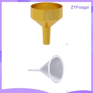 8pcs Metal Plastic Funnel Decant Fragrance Perfume Liquid Lab Travel Refill (6)