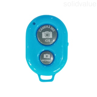 Selfie Bluetooth Control remoto cámara de teléfono móvil Control de obturador inalámbrico Selfie botón de liberación solidvalue (1)