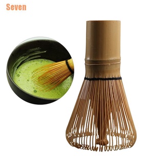 seven (¥) japonés ceremonia bambú 80 matcha polvo batidor de té verde chasen cepillo herramientas