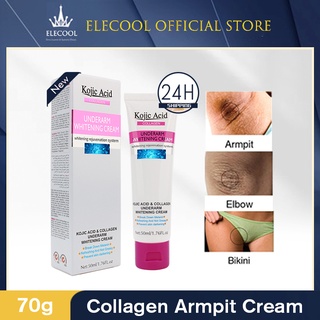 Body Creams Armpit Whitening Cream Between Legs Knees Private Parts Whitening Formula Armpit Whitener Intimate HONEY