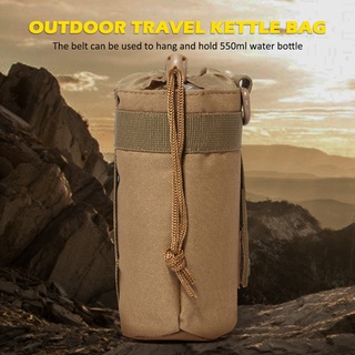 Senderismo Molle botella de agua bolsa de viaje al aire libre senderismo Camping caza botella titular (5)
