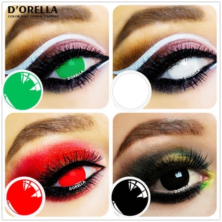 D'ORELLA 1 Pair(2pcs) PUPE series color Cosplay contact lenses color lenses all-inclusive Halloween dress up Cosmetic Contact Lenses for one year