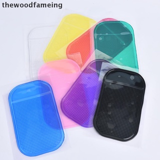 [Thewoodfameing] 5 piezas antideslizantes alfombrilla de automóviles accesorios interiores para teléfono móvil [thewoodfameing]
