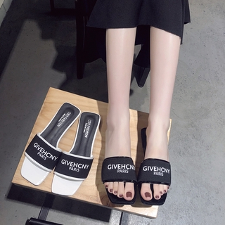 ! ¡Givenchy! 2021 verano nueva cómoda tendencia sandalias Flip Flop (3)