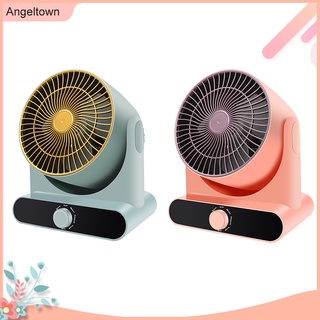 (AngelTown) Ventilador portátil de circulación de aire mesa Ultra silencioso enfriador para casa oficina sala