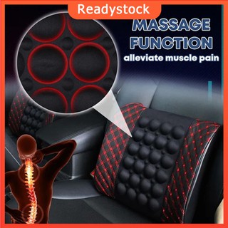 Cojín de espuma viscoelástica para asiento Lumbar, respaldo Lumbar, almohada para oficina, hogar, coche con malla 3D, funda equilibrada, diseño de firmeza
