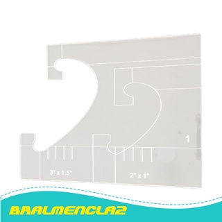 (Bralmencla2) Marco De Costura con regla Transparente y Modelo De Máquina De coser (7)