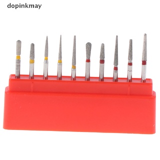 dopinkmay - kit de taladro para fresas dentales (1,6 mm, para pulido co de alta velocidad)