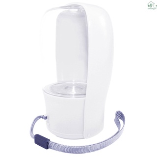 (Titi) Dispensador De agua Portátil plegable para mascotas De 280ml botella De agua para perros/botella De viaje/botella De agua/vaso/vaso/vaso para beber