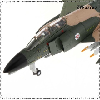 1/100 Aleación De Aviación F-4 Fighter Phantom Aviones Juguetes Con Soporte De Metal