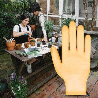 abundantes guantes de silicona impermeables reutilizables seguros de látex suministros de limpieza multiusos guante suave y flexible hogar de goma caliente cocina y comedor/multicolor