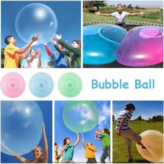 120 cm durable burbuja bola firme estiramiento transparente super suave squishy juguete deportivo