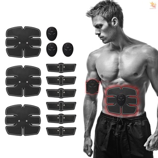 [outsideworld]EMS Ultimate estimulador muscular equipo de entrenamiento entrenador conjunto inteligente Fitness Abdominal entrenamiento Stim