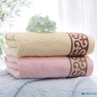 1 pieza de alta calidad 100% algodón 33*72cm toalla facial suave absorbente toalla de baño accesorio color liso Jacquard tejido?