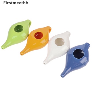 [firstmeethb] neti olla limpieza de lavado cambiador de nariz con material de cerámica nasal irrigador oral caliente