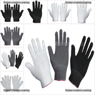 Universiadeis 2 pares guantes antideslizantes antiestáticos para Pc/computadora/reparación de teléfono/trabajo electrónico
