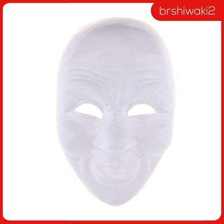 Brshiwaki2 mascarilla Facial completa blanca suave Para fiesta