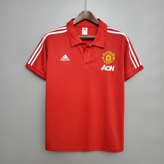 2020/2021 camiseta De fútbol Manchester United Polo rojo