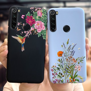 Soft Case Xiaomi Redmi Note 8 2021 Casing Fashion Flower Patterns Silicone Phone Cover Xiaomi Redmi Note 8 Note8 Fundas (3)