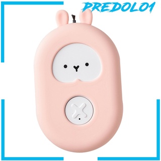 [PREDOLO1] Collar portátil purificador de aire generador de iones negativos generador de bajo ruido rosa conejo