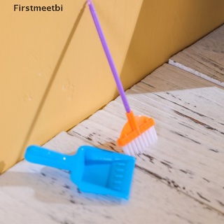 [firstmeetbi] 9 piezas mini fregona escoba juguetes herramientas de limpieza kit de casa de muñecas juguetes limpios caliente (4)