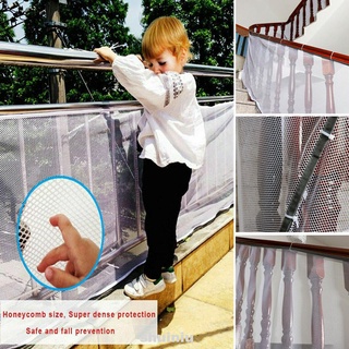 200x77cm hogar espesar poliéster balcón fácil instalación puertas bebé seguro pequeña rejilla protección jardín escalera red de seguridad