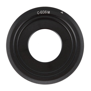 negro c-mount cine película lente para canon eos m m2 m3 lente de cámara adaptador anillo cctv lente c-eos m
