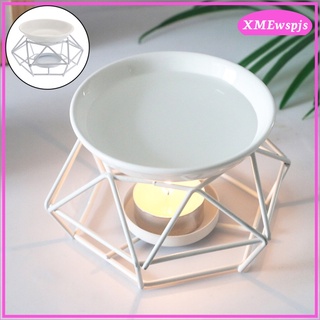 soporte de luz de té de metal quemador de aceite esencial aromaterapia yoga decoración del hogar (8)
