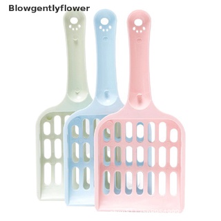 blowgentlyflower 3 pzs pala de arena para gatos/herramienta de limpieza para mascotas/cuchara de plástico/producto de limpieza de arena para gatos bgf