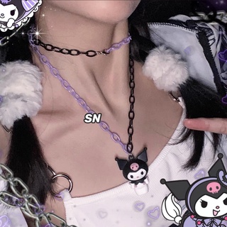 Collar De Anime Kuromi Goth y2k (1)