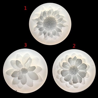 mign diy silicona 3d moldes de flores moldes de resina joyería colgante herramienta artesanía nuevo