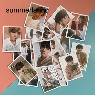 Summerlandd 16 unids/set K-pop BTS Bangtan Boys álbum LOMO tarjetas nueva moda autohecho papel foto tarjeta foto tarjeta