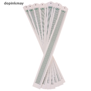 dopinkmay 10pcs 15 tonos cinta de papel en blanco diy manivela caja de música componer papeles de música co (9)