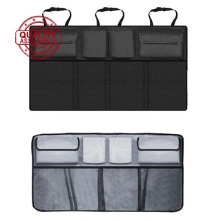 Universal Auto organizador de coche maletero trasero asiento trasero bolsa de almacenamiento de malla bolsillo red N6J8