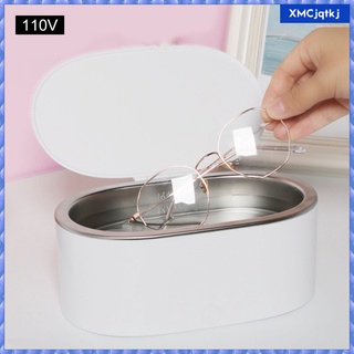 Ultrasonic Jewelry Cleaner Coins Cleaning Machine Basket White 40-48KHz (9)