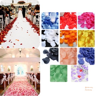 100 unids/ bolsa de pétalos de rosas artificiales de flores artificiales pétalos falsos para san valentín, boda, fiesta, decoración