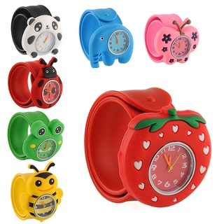 reloj de cuarzo de silicona para niños multicolor multicolor encantador portátil