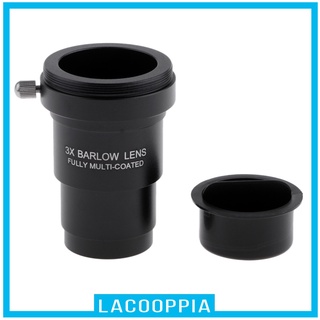 [LACOOPPIA] Telescopio accesorio ocular 3X lente Barlow con rosca M42x0.75mm para