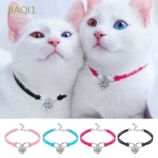Jiaqi1 lindo colgante De corazón pequeño Colorido gatito Chihuahua accesorios collar De Gato collar De Gato Cachorro/Multicolor
