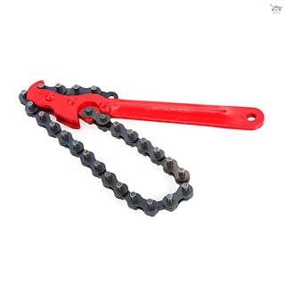 [herramienta]llave De cadena de 9 pulgadas/llave de filtro de aceite/llave de filtro de aceite/llave de llave ajustable/utensilios