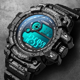 reloj deportivo digital led correa de silicona 30m impermeable reloj de pulsera a la moda hombres mujeres unisex reloj