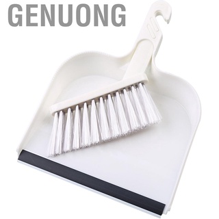 Genuong Dustpan Brush Desktop Broom Household Keyboard Sweeping Tool Mini Portable for Home Dorm Room