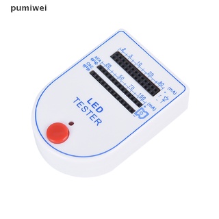 pumiwei led probador caja mini diodo emisora de luz piranha probador caja 2~150ma co