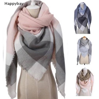 Happybay mujeres invierno caliente chal bufanda señoras tartán Check cuello envoltura cuadros Pashmina estola esperanza usted puede disfrutar de sus compras