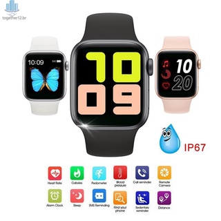T500 Smartwatch Series 44mm reloj deportivo Monitor Bluetooth Pre frecuencia cardíaca